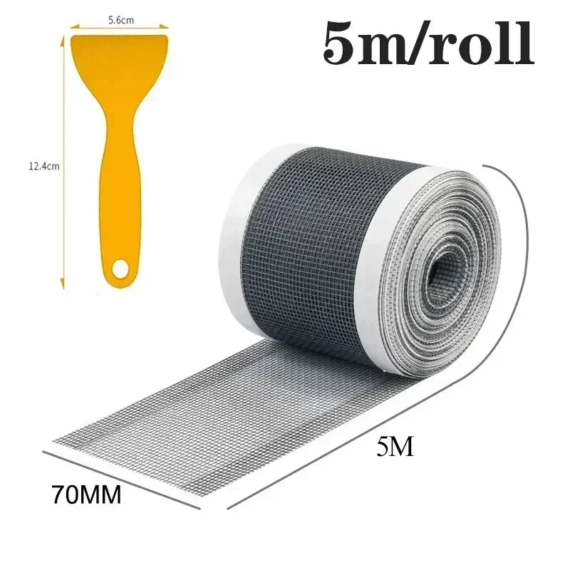 5-100M Self-Adhesive Floor Drain Stickers Cutable Shower Drain Hair Catcher Disposable Mesh Sink Strainer Filter Screen Sticker