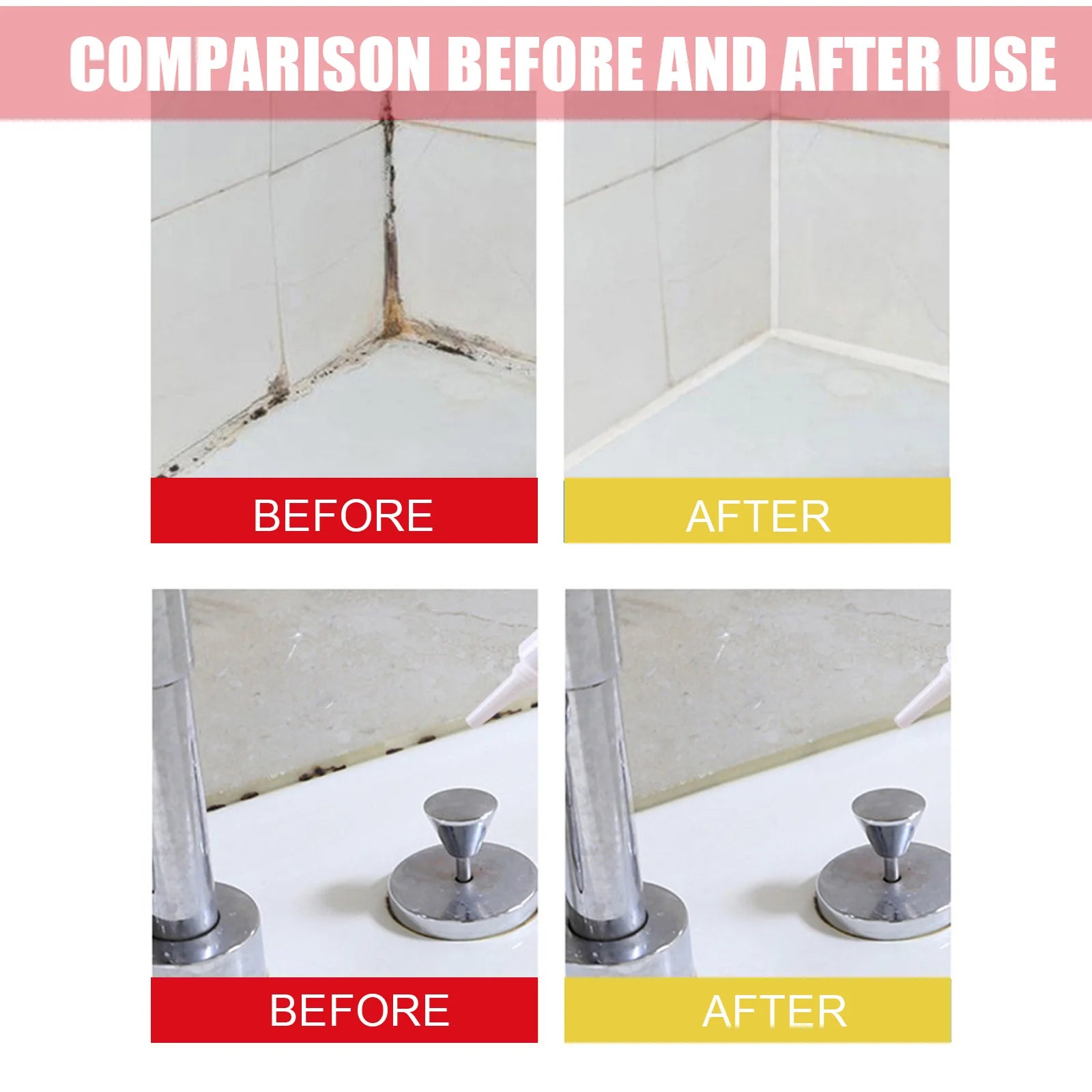 Mildew Cleaning Gel Tile Gap Spot Removal Sink Edge Mildew Cleaner Wall Mold Remover Refrigerator Cleaning Agent Walls Caulk Gel