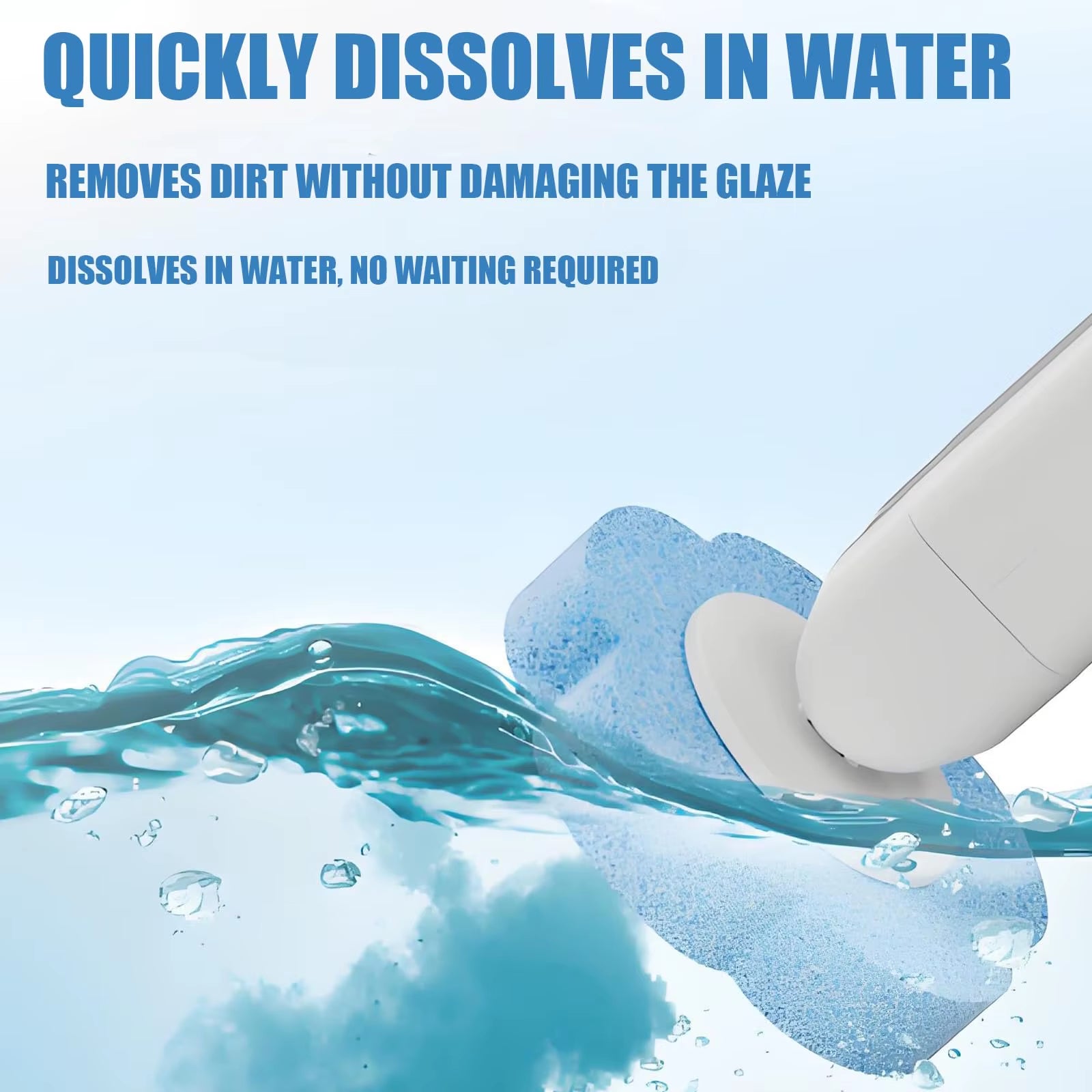 Disposable Toilet Brush, Toilet Bowl Wand Holder Set with 18PCS Cleaner Refills,Brush Long Handle Home Wc Accessories Tool